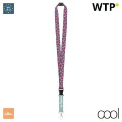 Subyard C Safe, custom sublimation lanyard, white, AP718144