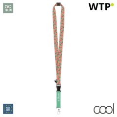 Subyard C Safe RPET, custom sublimation lanyard, white, AP718964