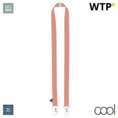 Subyard Double Safe Eco, custom sublimation lanyard, white, AP718520