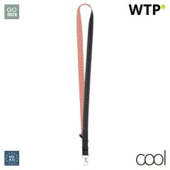 Subyard E RPET, custom sublimation lanyard, white, AP718971
