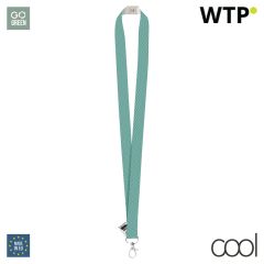 Subyard Zero Safe Eco, custom sublimation lanyard, white, AP718523