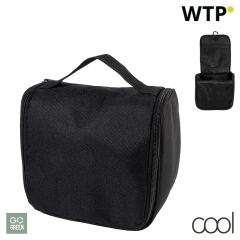 Susity, hanging RPET cosmetic bag, black, AP800246-10