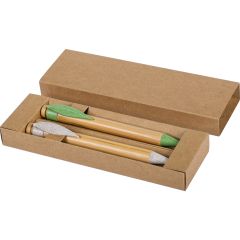 Stiftehalter-Box aus recyceltem Papier, natürlich, T27058