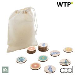 Tokemor Creative, custom memory game, natural, AP716920