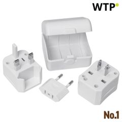 Adattatore da viaggio Peru, bianco, EG039406