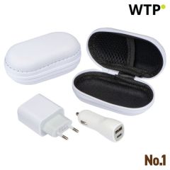 Potovalni set Chiny, bela, EG251606