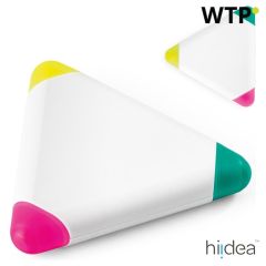 TRIAN, 3-barvni trikotni PP marker, bela, 91615-106