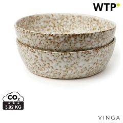 VINGA Nuvem mini skleda, set 2 kosov, bež, XDV267019