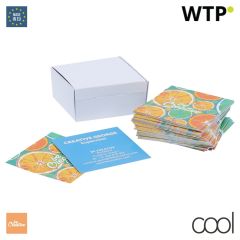 Visicard Square, custom business cards, white, AP716891