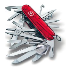 Pocket Knife Victorinox SWISSCHAMP transparent, EGVX16795