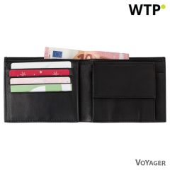 Denarnica, zaščita RFID, črna, V9918-03