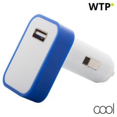 Waze, USB polnilec za avto, blue, AP844032-06