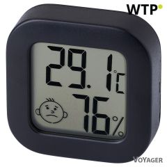 Weather station, black, V1543-03