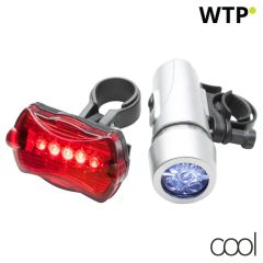 Wiggins, Fahrradlichtset, black, AP809467