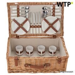 Cesto da picnic Willow Levin, marrone, 5795-011999999