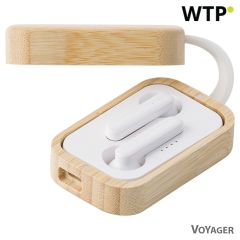 Auricolari senza fili, marrone, V3999-17