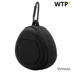 Brezžični zvočnik 5W Air Gifts s karabinom | Justice, črna, V7281-03