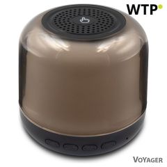 Brezžični zvočnik 5W, RGB svetloba | Seamus, črna, V0049-03