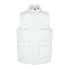 Gilet imbottito unisex multi-tasca in polibcotone, EGWK607