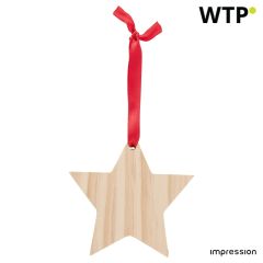 Decorazione natalizia in legno Stella Caspian, marrone, 9051-011999999