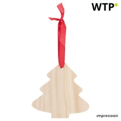 Decorazione natalizia in legno Albero Imani, marrone, 9049-011999999