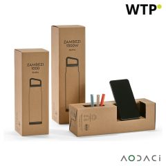 Zambezi bottiglia da 1500W rSS 1620ml con doppia parete e adatta per sublimazione, bianco, ABT040-106