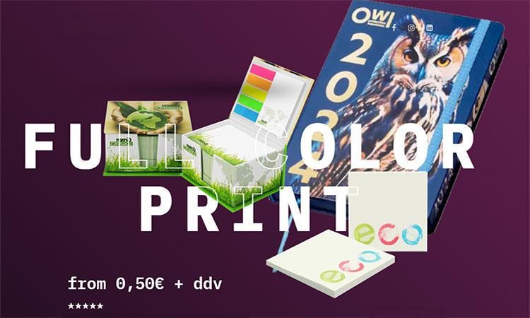 Notebooks with print