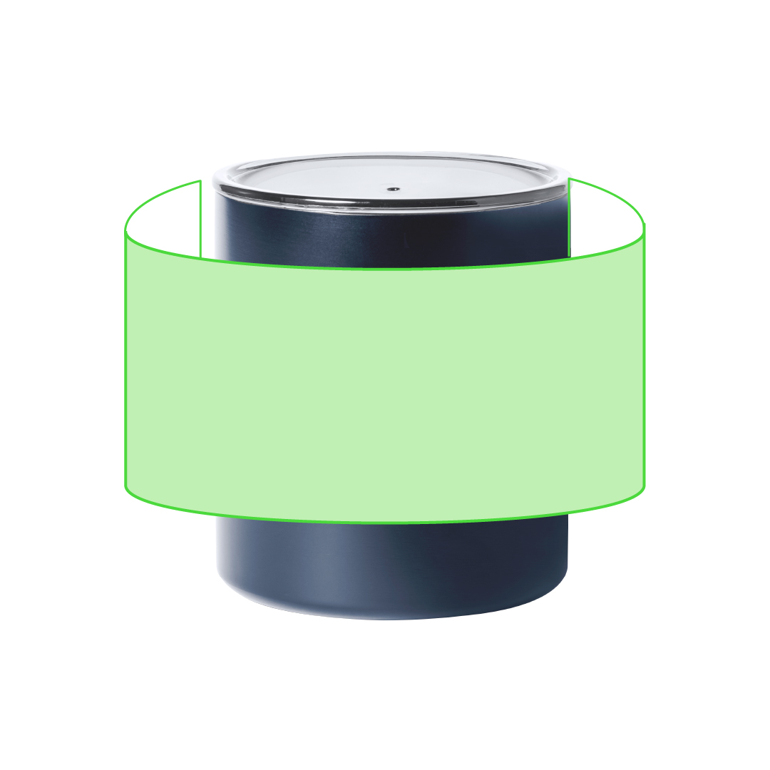 Around the cup
