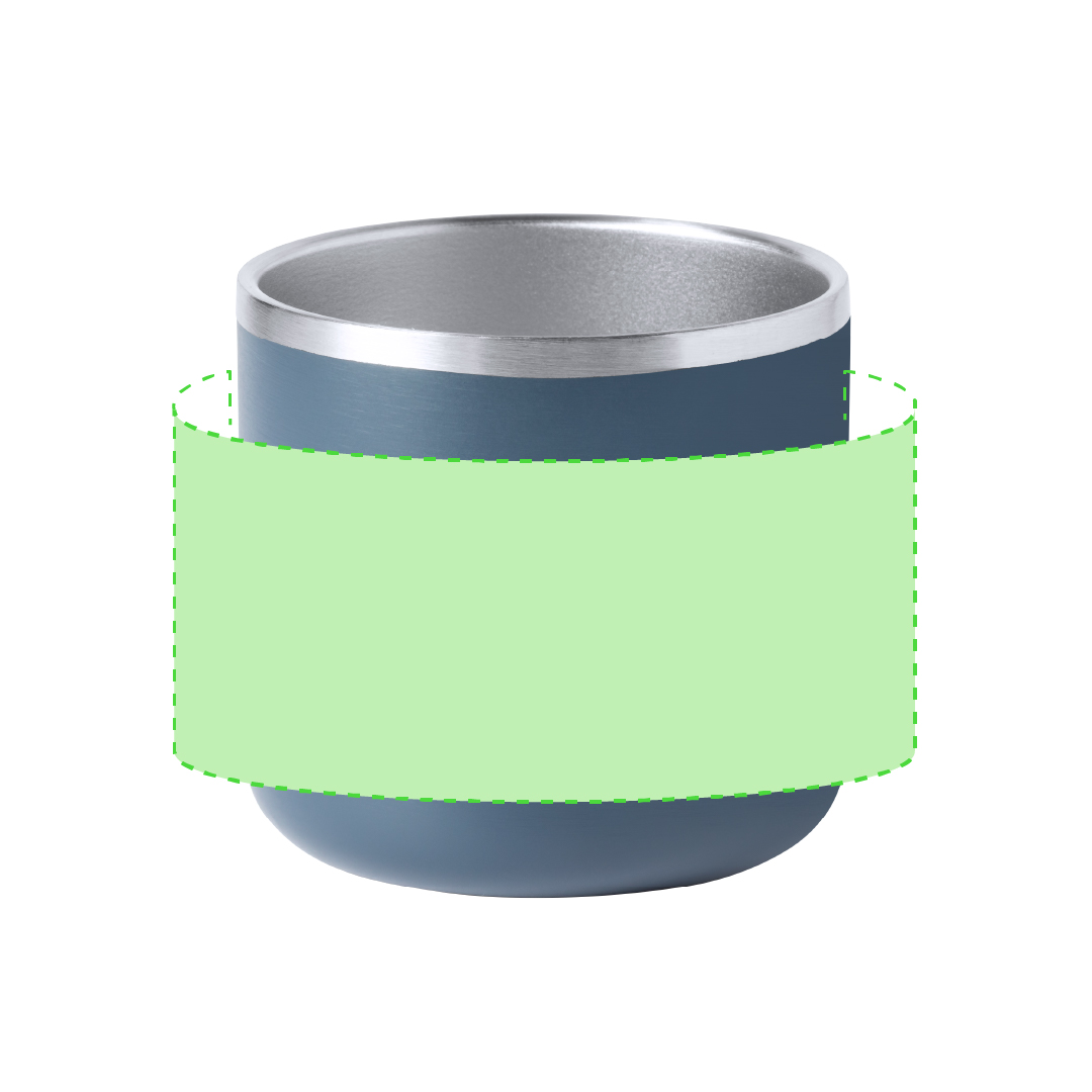Around the cup