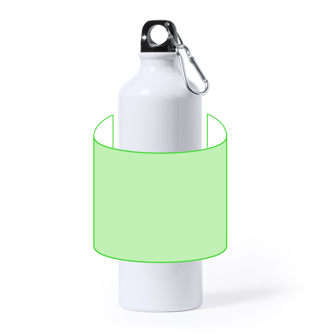 Around the bottle