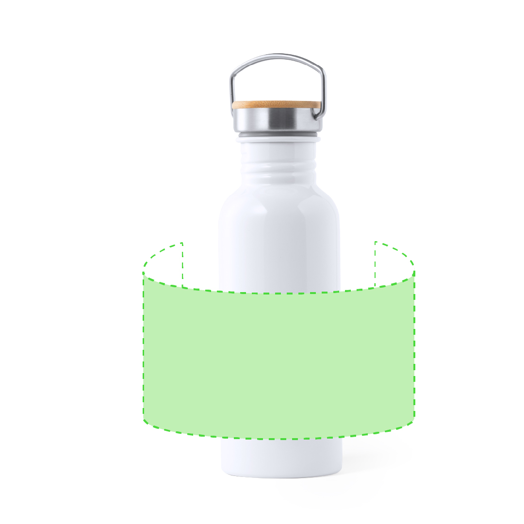 Around the bottle