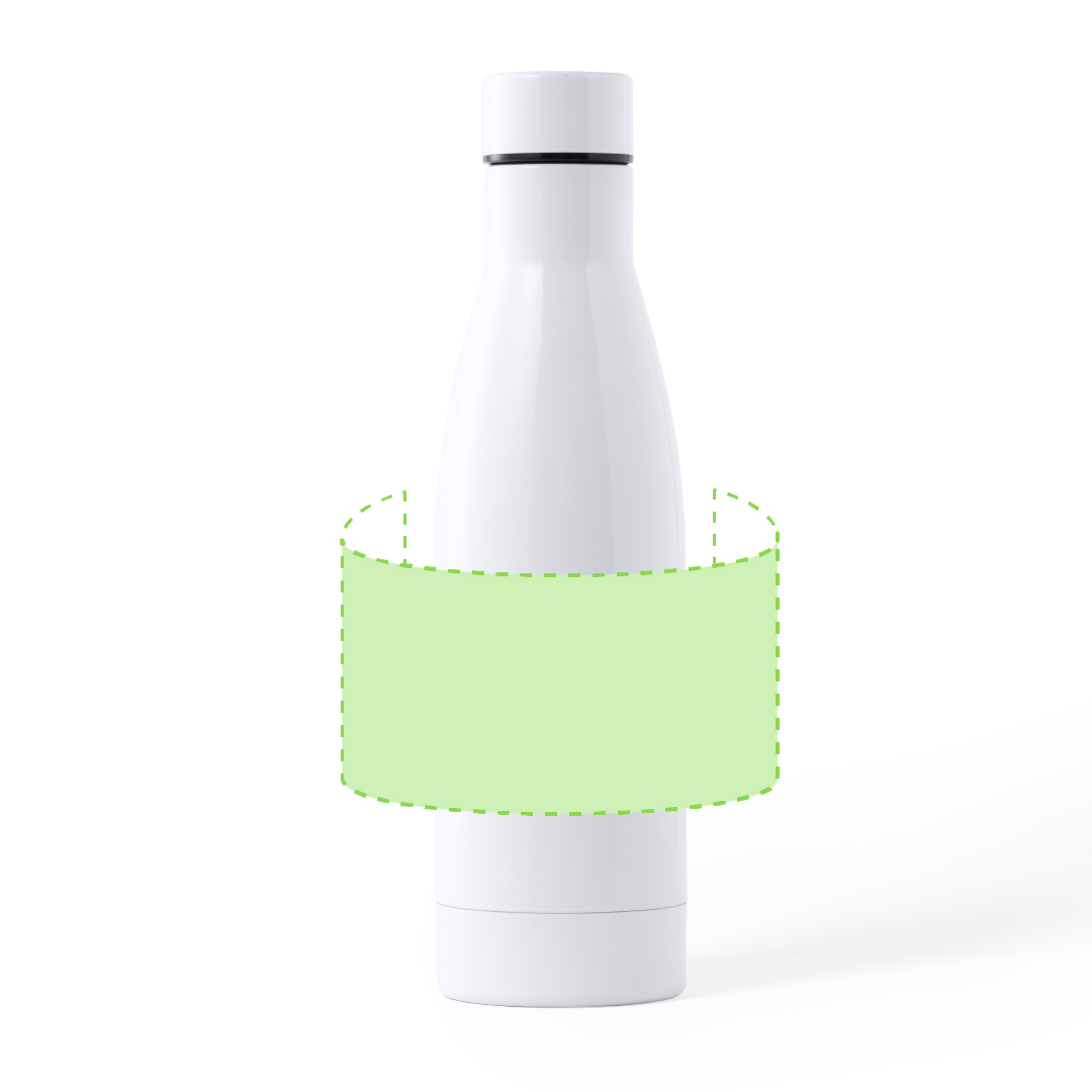Around the bottle