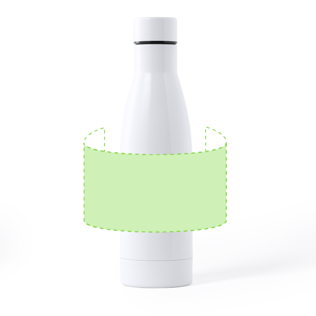 Around the bottle