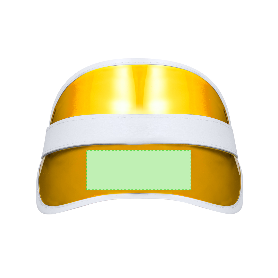 In the visor