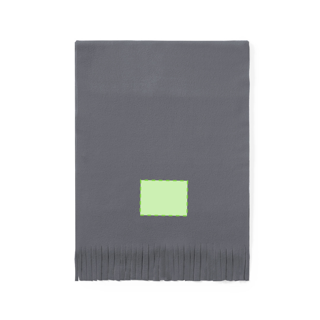 In the end of the scarf