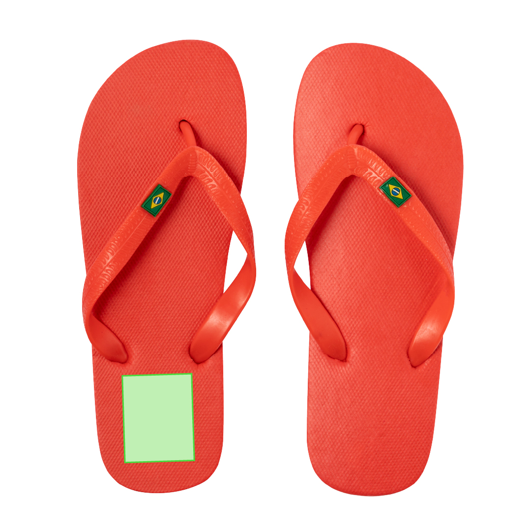 Left Flip-Flop Heel
