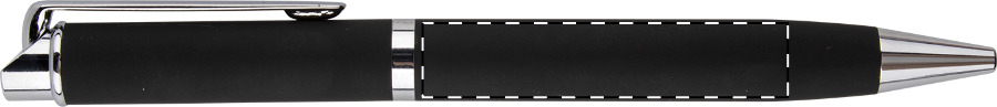 Ballpoint pen barrel - left handed