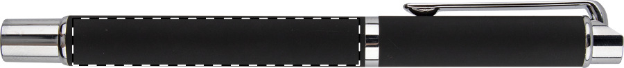 Roller pen barrel - left handed