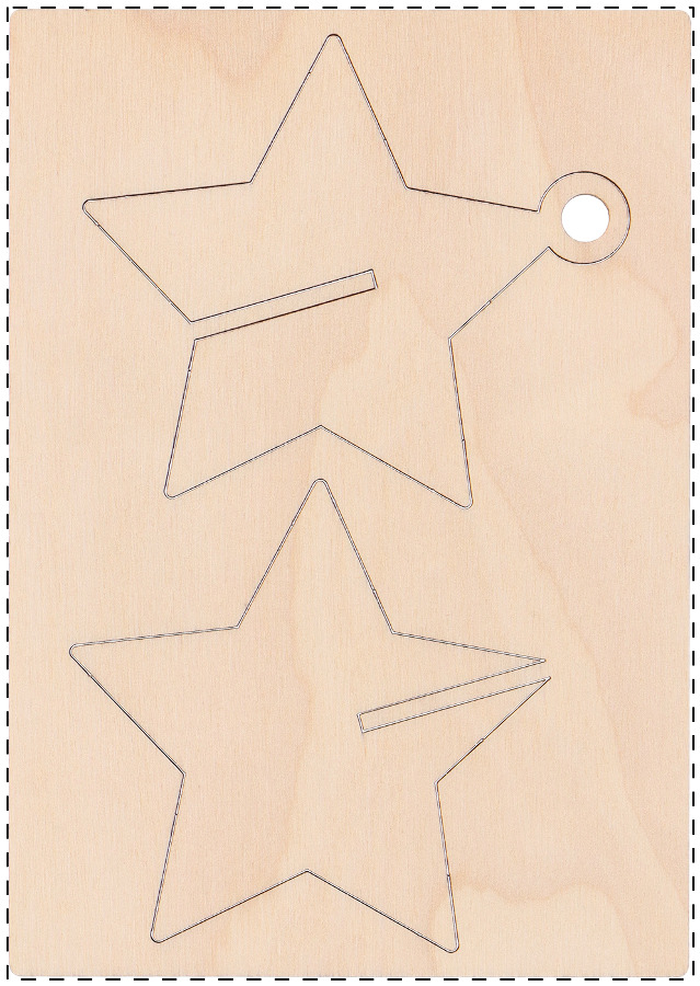 Wooden part - front