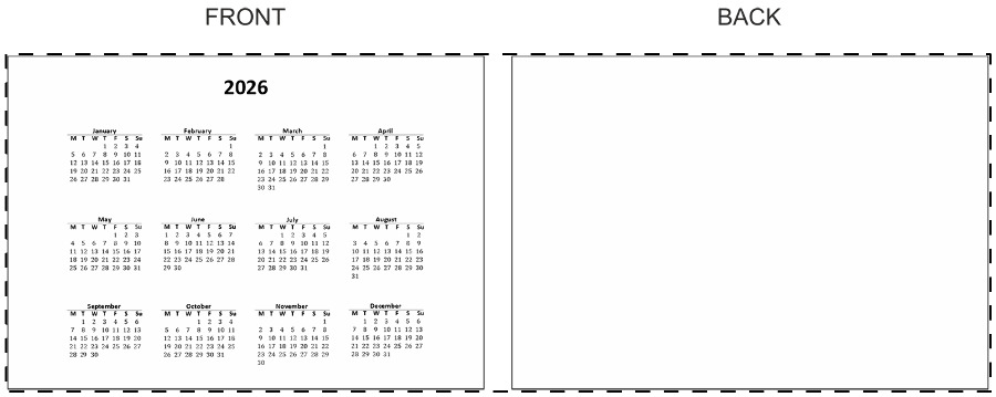Landscape orientation