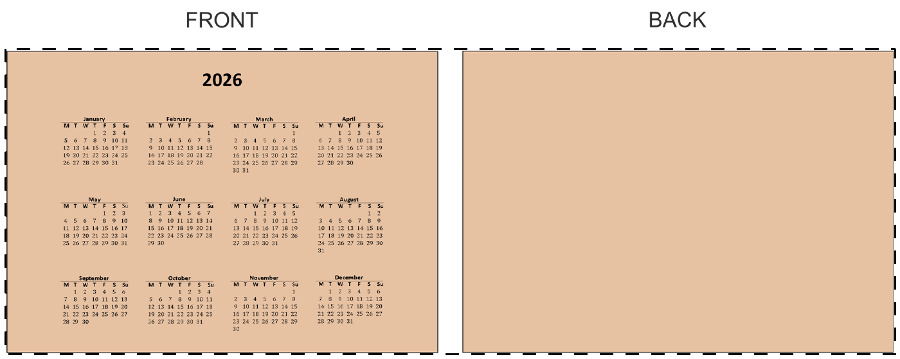 Landscape orientation