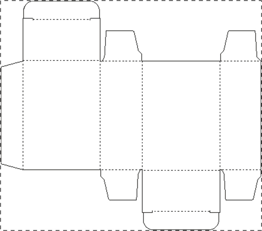 Custom paperboard box