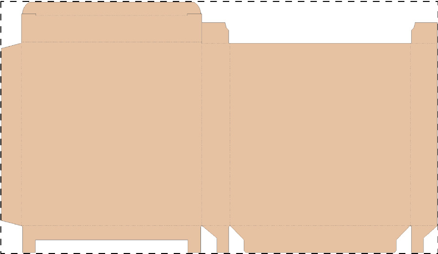Custom kraft corrugated box