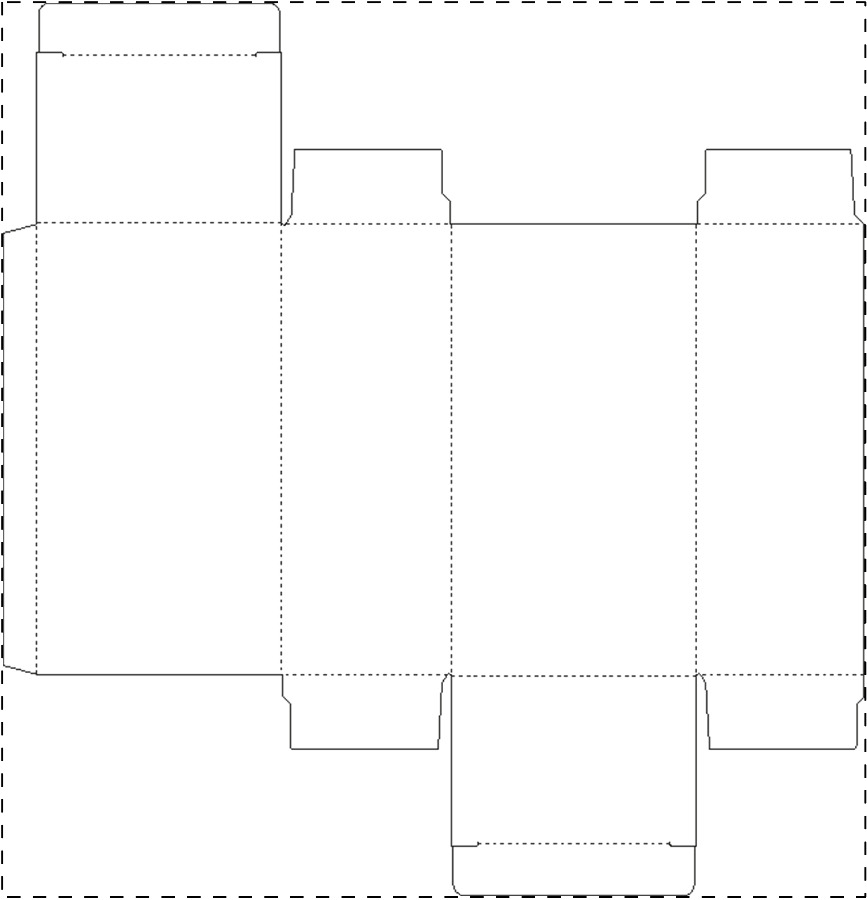 Custom paperboard box
