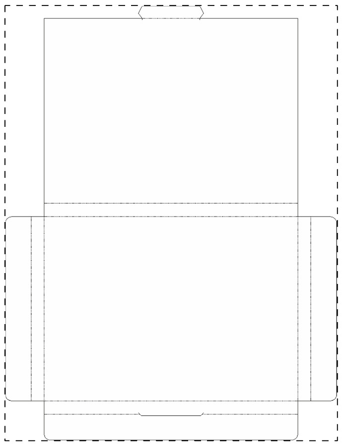 Custom paperboard box