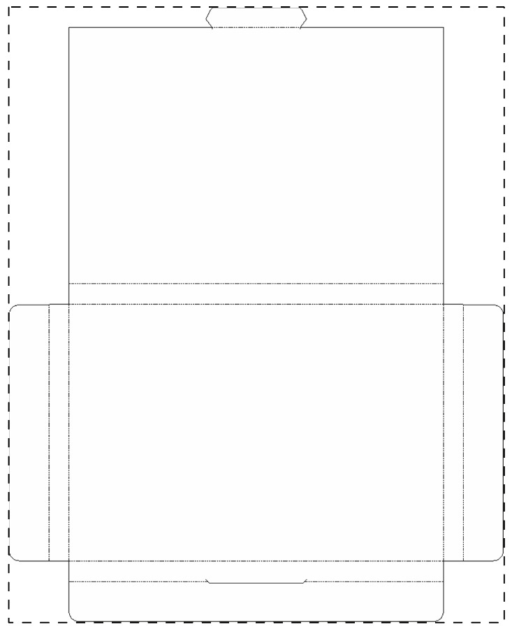 Custom paperboard box