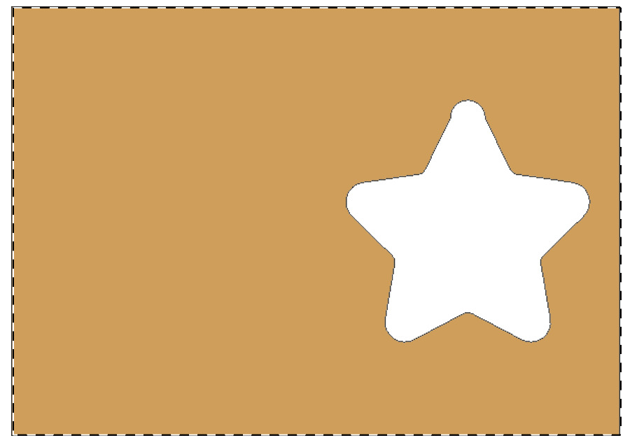 Außenseite des Umschlags