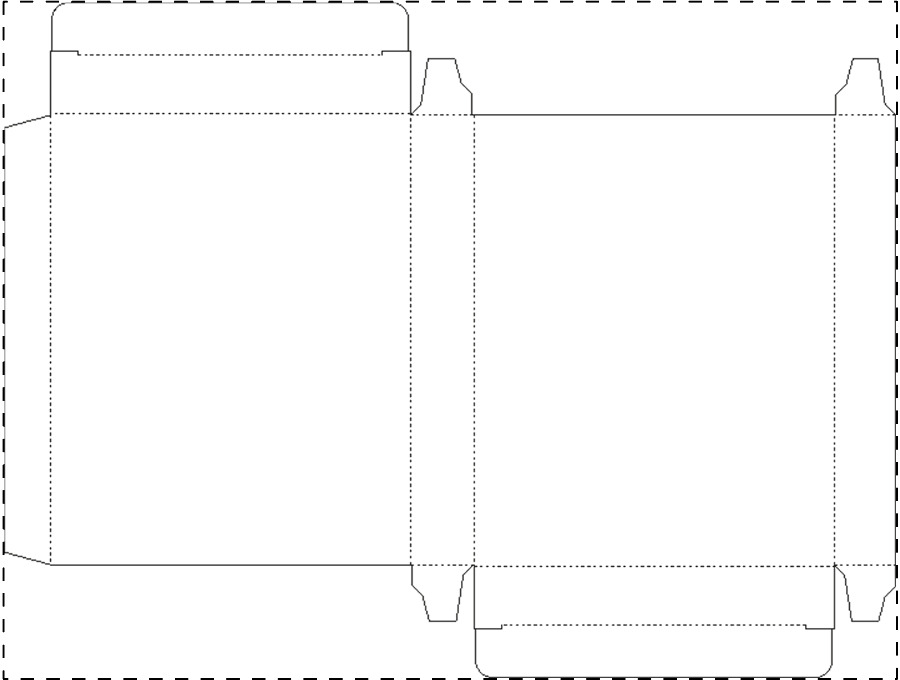 Custom paperboard box