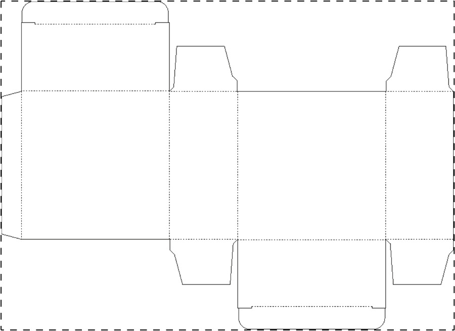 Custom paperboard box