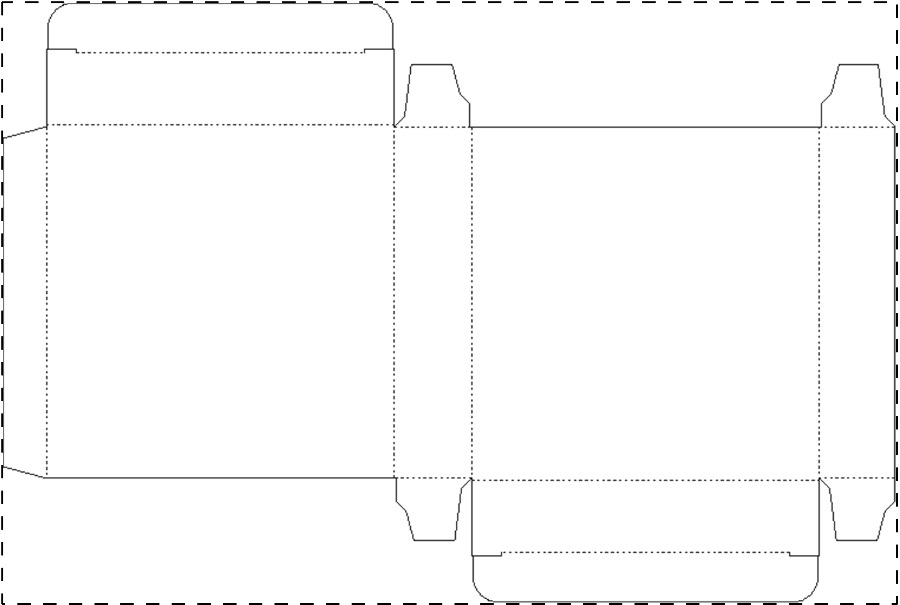Custom paperboard box